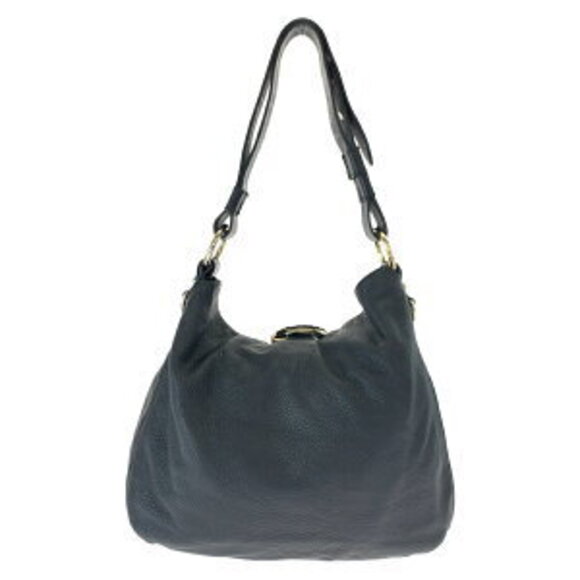 Gucci Wave Hobo shoulder black Crocodile bag GG leather New main image 1